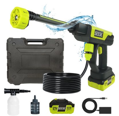 Cordless Pressure Washer – Portable High-Pressure Power Cleaner for Cars, Home & Garden