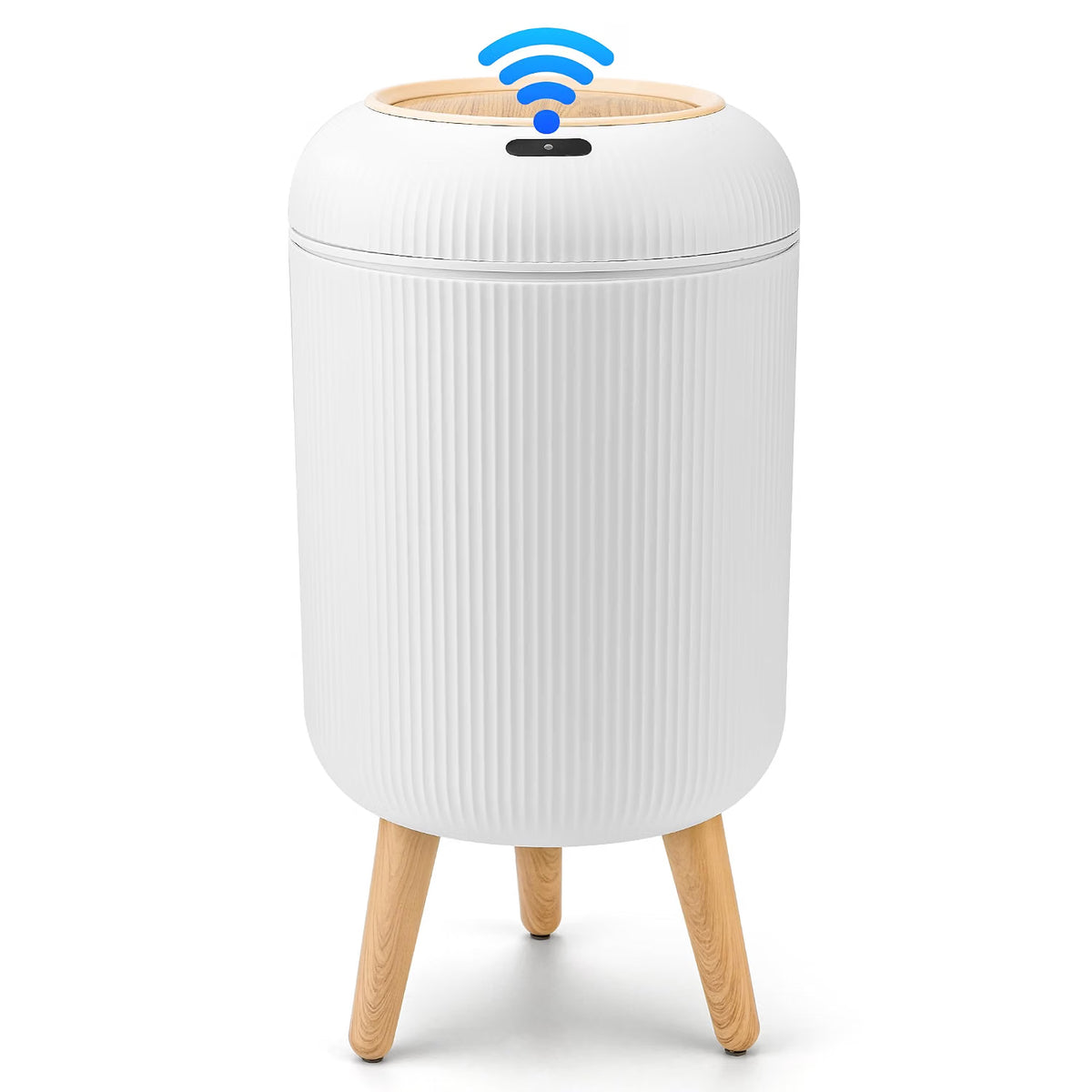 Smart Touchless Trash Can – Waterproof Automatic Motion Sensor Garbage Bin for Bathroom, Office & Home Space Saving