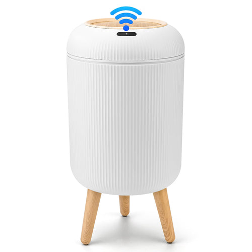 Smart Touchless Trash Can – Waterproof Automatic Motion Sensor Garbage Bin for Bathroom, Office & Home Space Saving