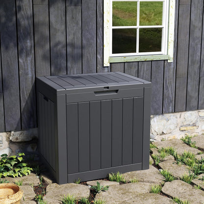 31-Gallon Outdoor Storage Box, Waterproof & UV-Resistant, Perfect for Organizing Patio Furniture, Cushions, Toys, and Tools. Ideal for Patio, Garage, and Deck.Summervibes